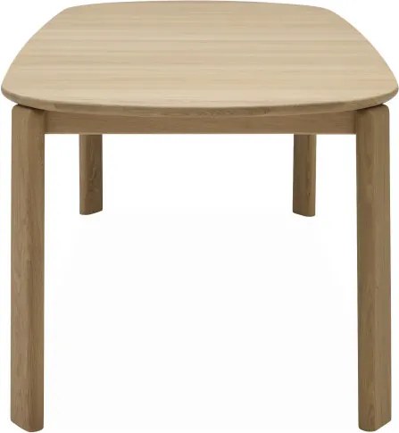 Ovalis bővíthető étkezőasztal