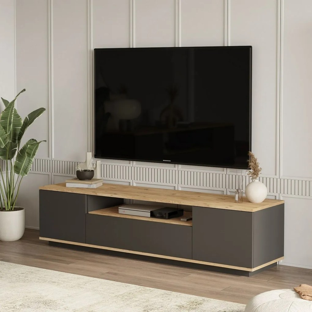 Fran Atlantic Pine and Anthracite TV-állvány
