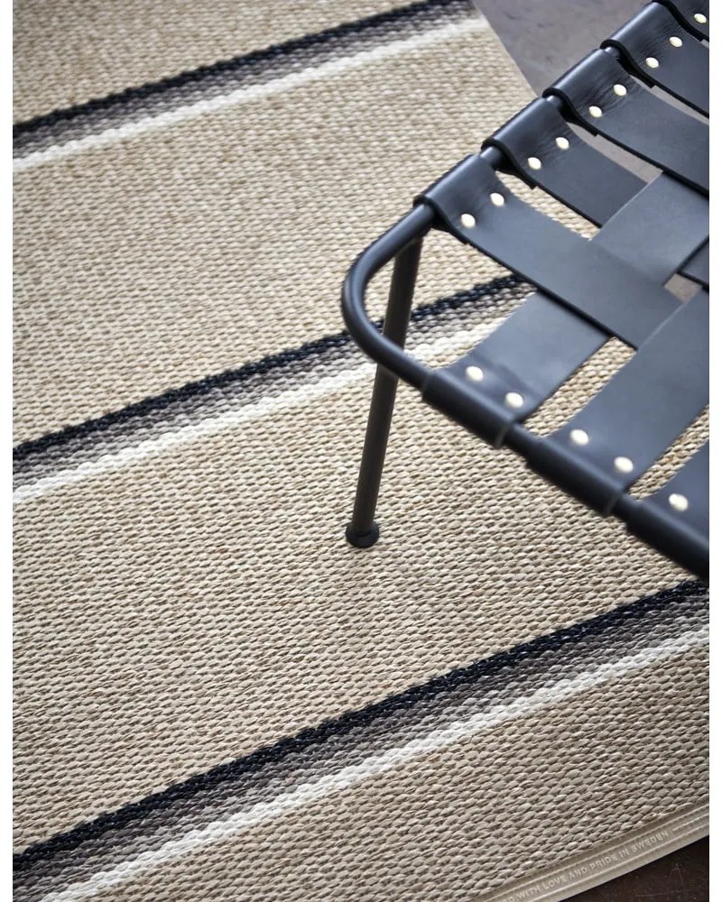 Bézs kültéri-beltéri futószőnyeg 70x240 cm Olle Mud Beige – Pappelina