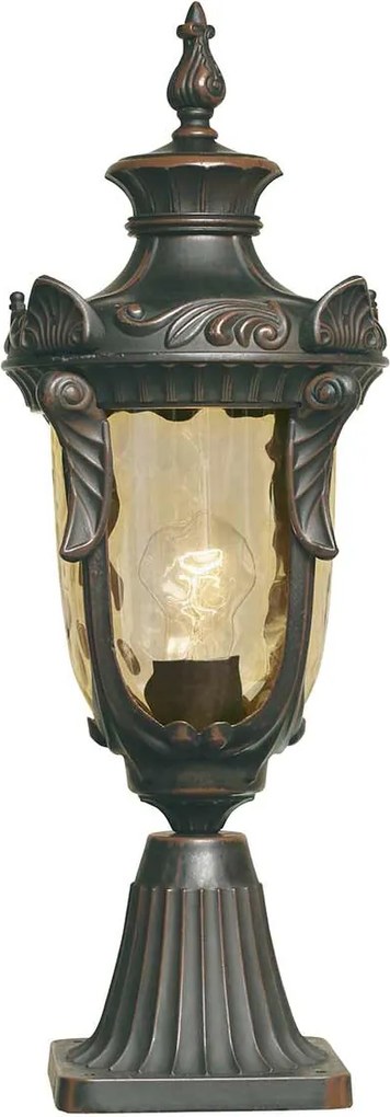 Elstead klasszikus kültéri állólámpa philadelphia borostyán antik bronz elsph3-m-ob IP44