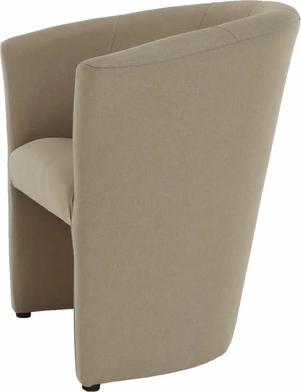 Klub fotel, bézs anyag, CUBA