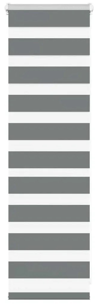 zebra vak sötét szürke szövetszélesség 35,9 cm poliészter