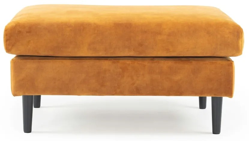 Adagio sárga bársony lábtartó - Scandic