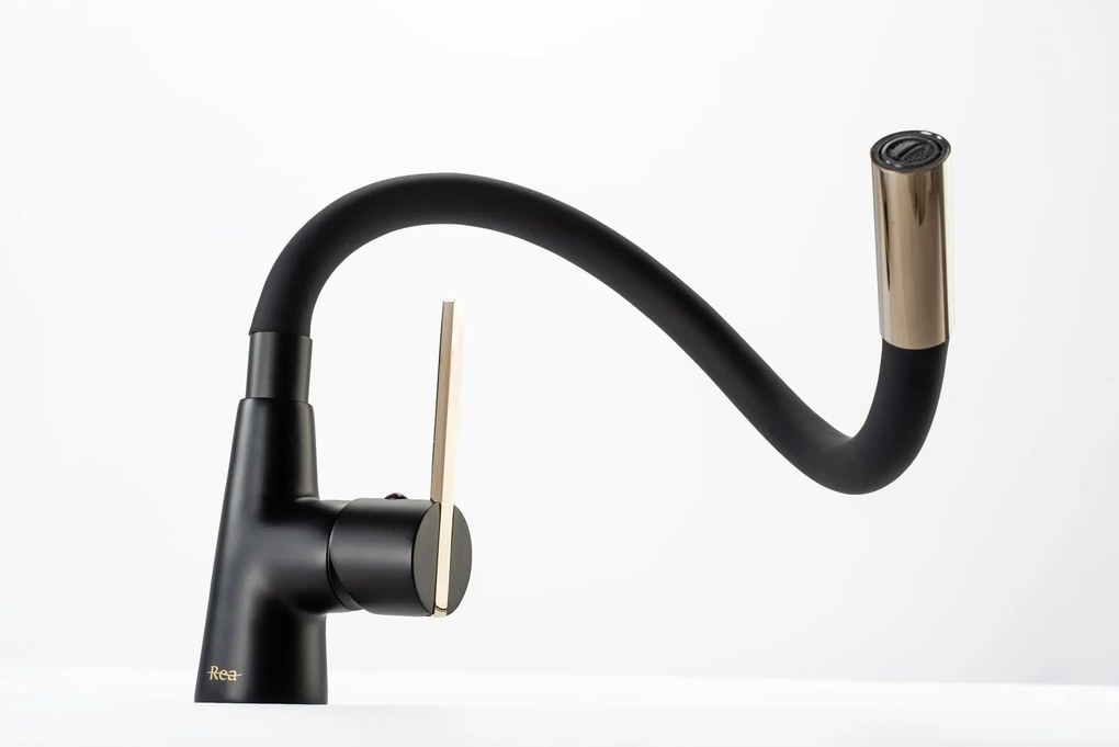Konyhai csaptelep Rea ICON Black/Gold