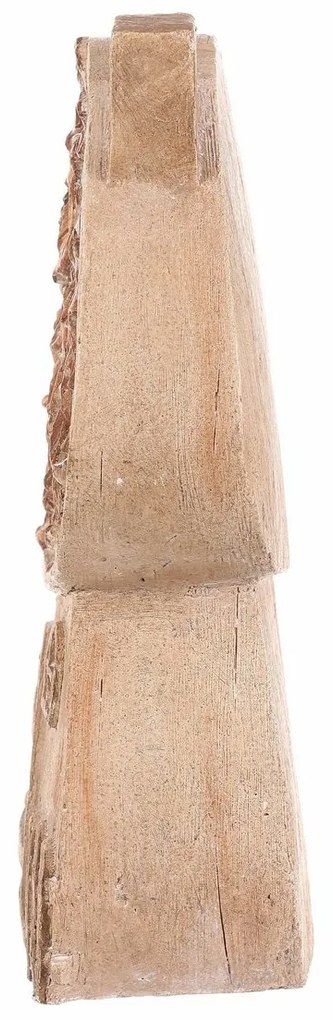 Őszi dekoráció Gomba házikó világítással, 24 x 10x 32 cm, magnézium, fa utánzat