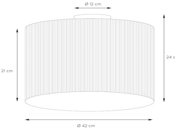 Lucide 03129/42/30 - Mennyezeti lámpa MAGIUS 1xE27/40W/230V bambusz