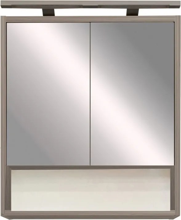 Luna 60 felső tükrös szekrény, Rauna szil