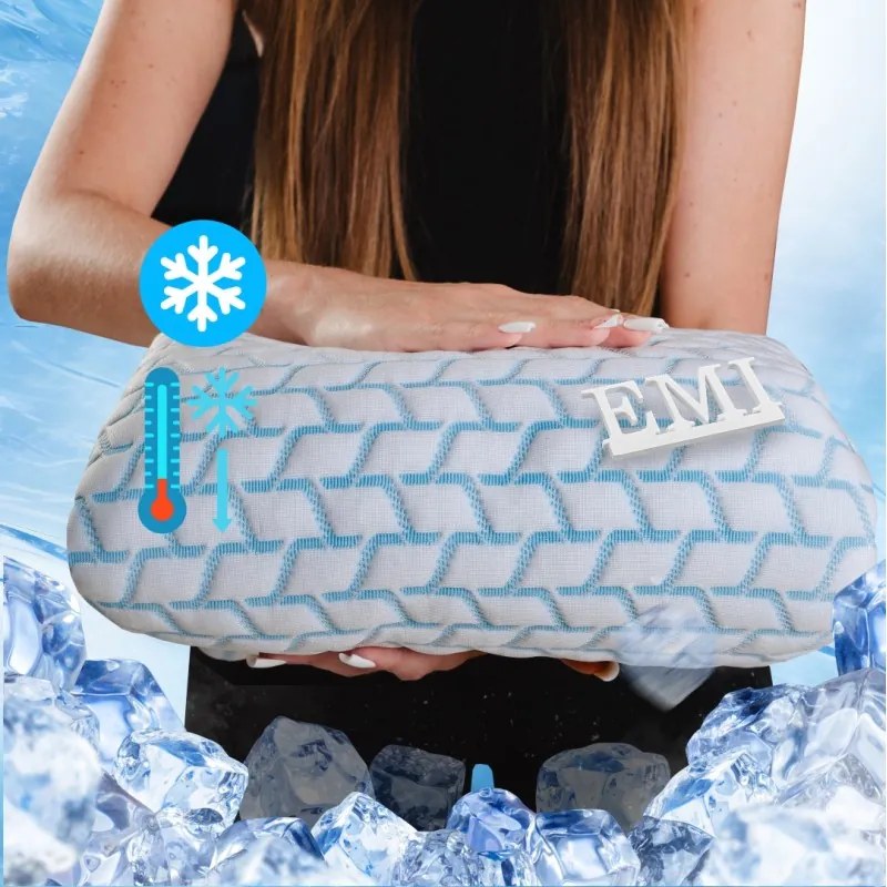 IceFresh Comfort hűtőlepedő rugalmas szalaggal a kerület mentén EMI, 90x200-as lap