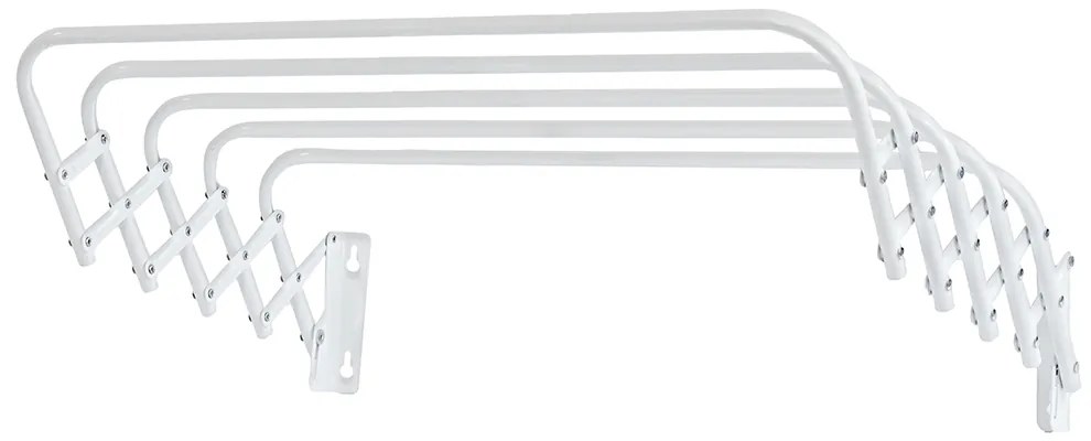 Erga Model 103 szuper, falra szerelhető összecsukható ruhaszárító 60,5x9x15 cm, fehér, ERG-SEP-10SUSHARSUP60