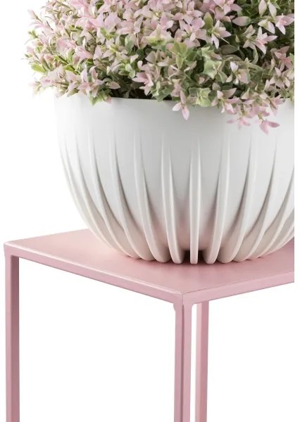 Virágállvány 70x24 cm rózsaszín