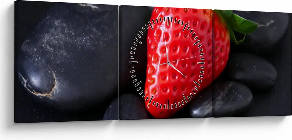 Eper képe (órával) (90x30 cm)