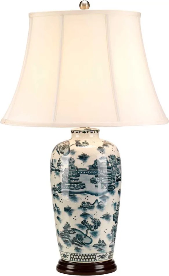 Elstead Lighting BLUE BLUE-TRAD-WP-TL Asztali lámpa 1x60W/E27