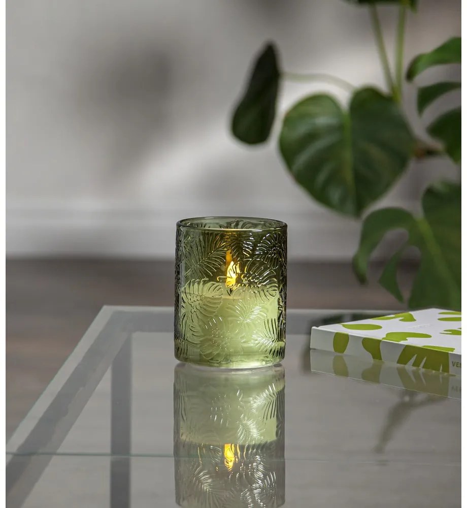 LED gyertya (magasság 12,5 cm) Flamme Leaf – Star Trading