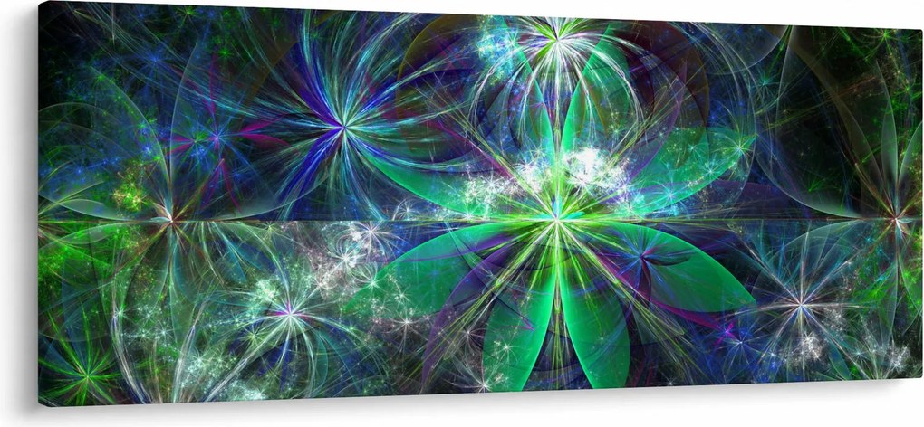 Kép - Absztrakt geometriai formák (120x50 cm)