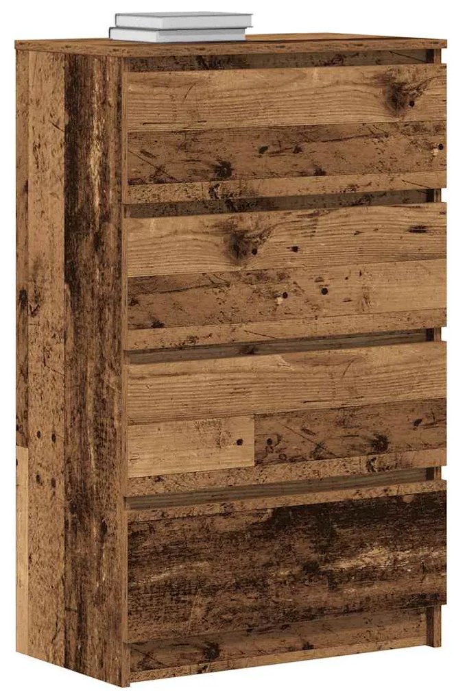 antik fa szerelt fa tálalószekrény 60 x 35 x 98,5 cm