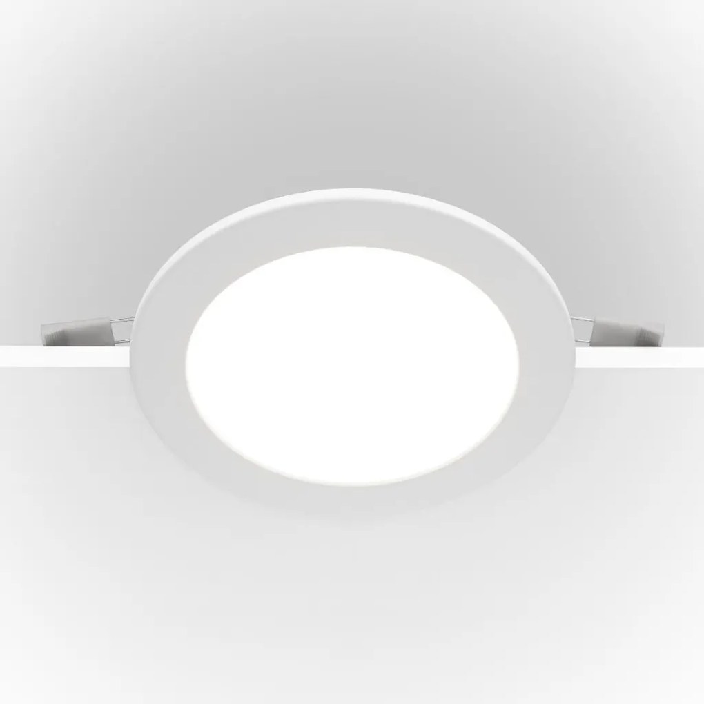 MAYTONI DL016-6-L12W STOCKTON Fürdőszobai Beépíthető Lámpa Fehér LED IP20
