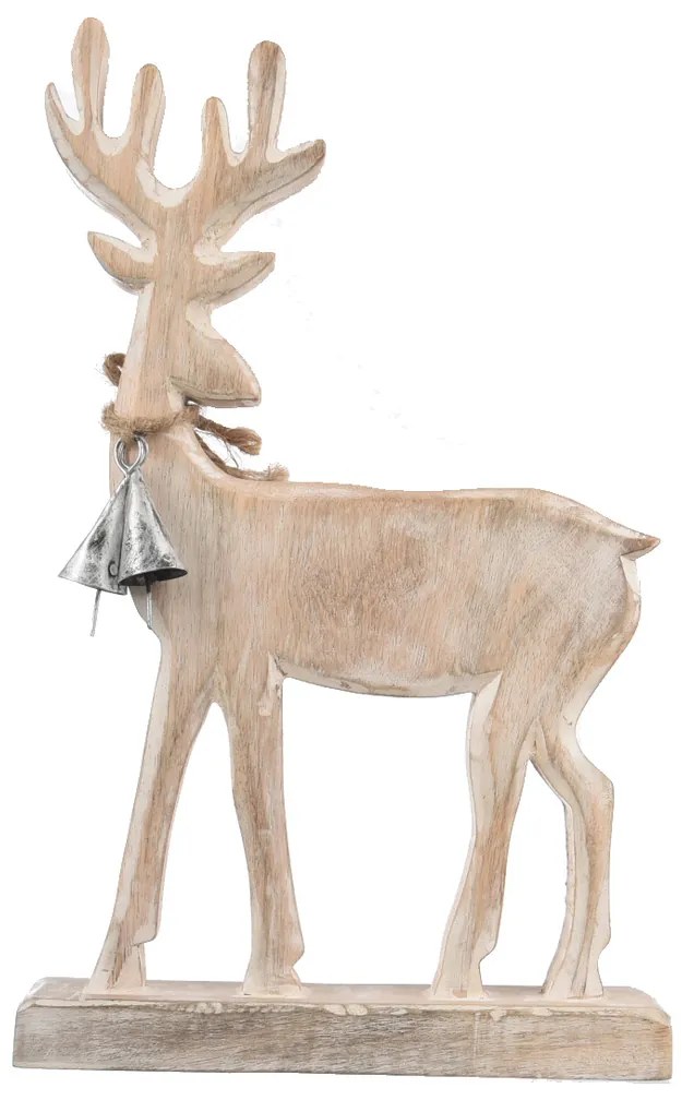 4Home Nordic Reindeer mangófa dekoráció, 33 cm