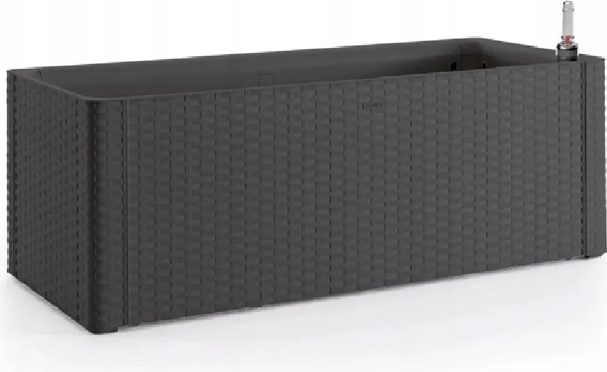 Natural Deluxe önöntöző virágláda 90 l, antracit