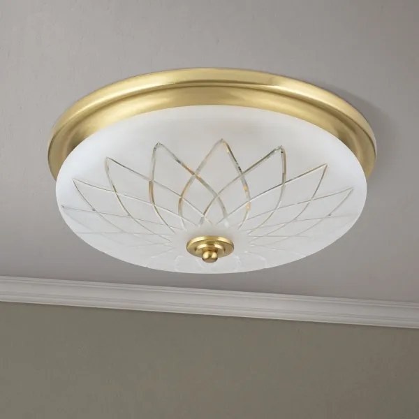 Orion DL 7-791/37 - Mennyezeti lámpa PORTO 2xE27/40W/230V átm. 37 cm arany