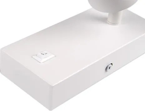 MasterLED Ring fehér oldalfali lámpa GU10-es foglalattal