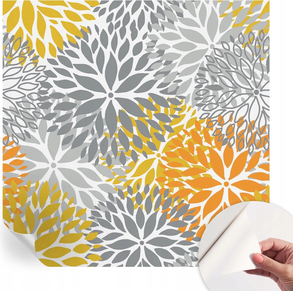 Öntapadós fotótapéta Divatos Virágos energia 250x250 cm