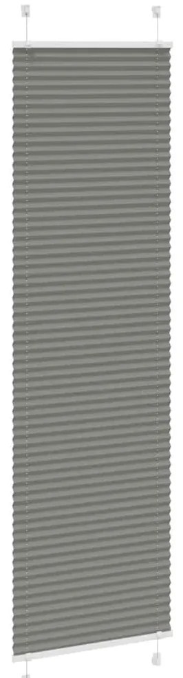 pliszírozott redőny antracit 60x200 cm szövetszélesség 59,4 cm
