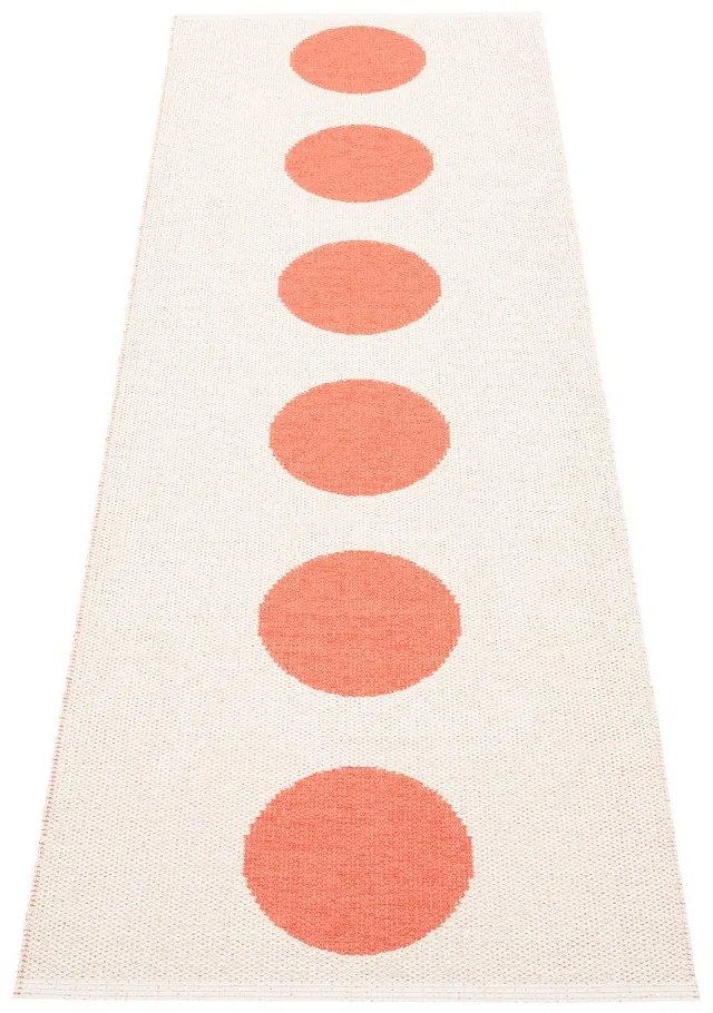 Lazacszínű kültéri-beltéri futószőnyeg 70x225 cm Vera Flamingo – Pappelina