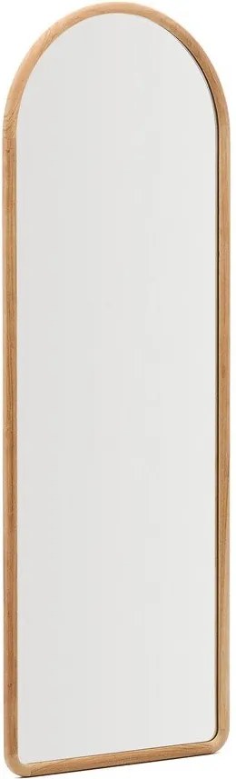 Fali tükör tömörfa kerettel 55x155 cm Milsa – Kave Home