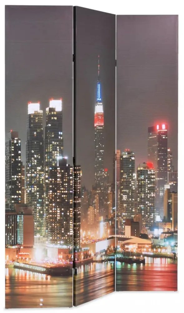 éjszakai New York mintás paraván 120 x 170 cm