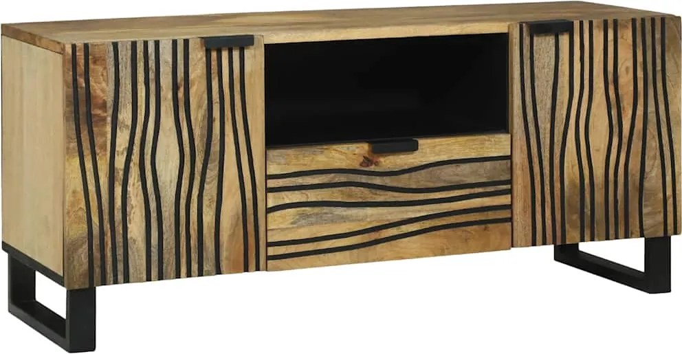 vidaXL TV egységek fiókkal Barna 105 x 33 x 46 cm Faanyag
