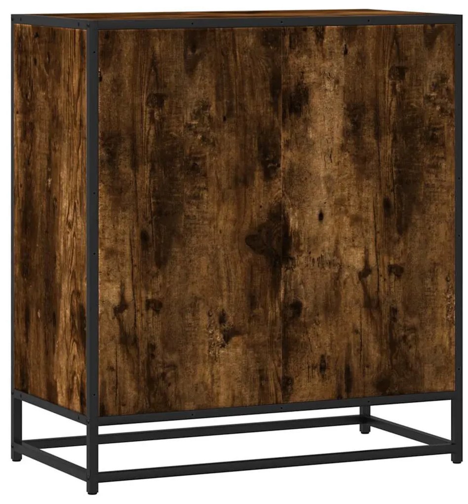 komód füstölt tölgy 68x35x76 cm Gépelt fa