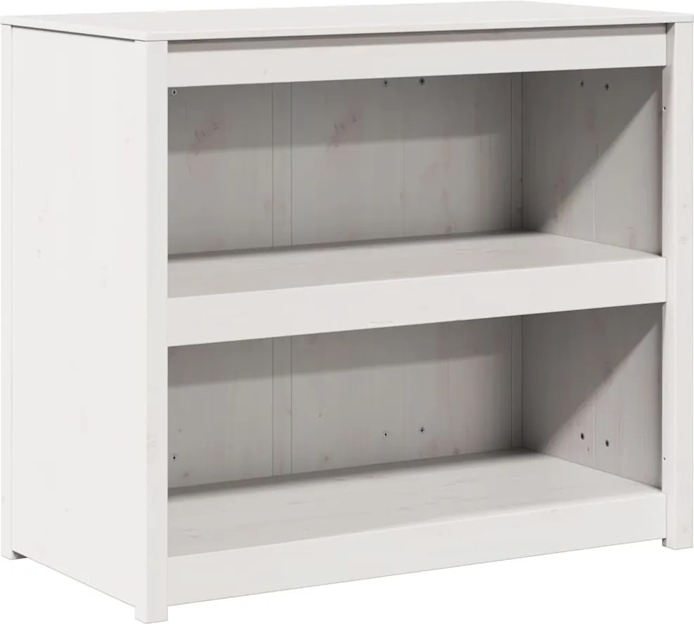 vidaXL Konyhaszekrény polcokkal Fehér 106 x 55 x 92 cm Tömör fenyőfa