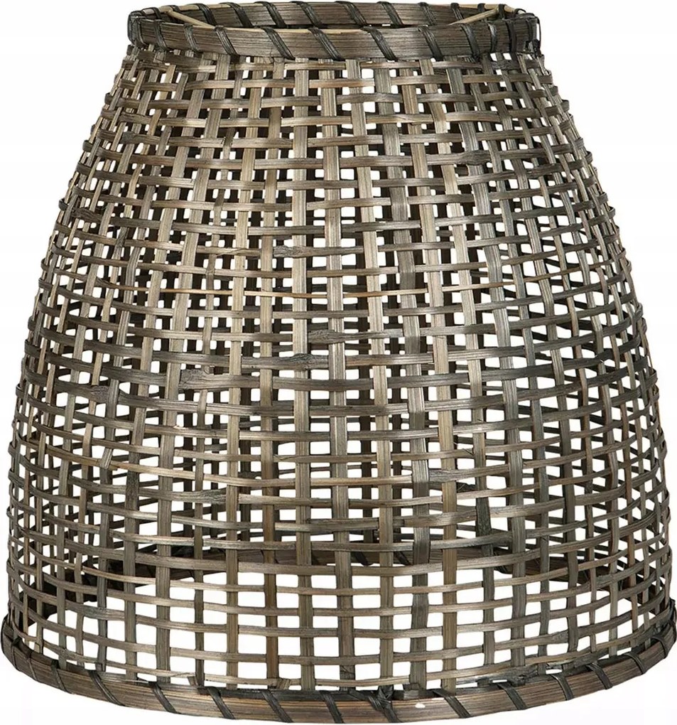 Lámpabúra Mennyezeti Függeszték Lámpához 34cm boho fa E27