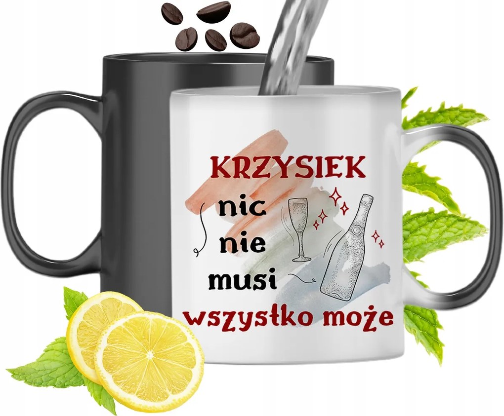 Mágikus Bögre Kristófnak Színváltó Nyomtatott Fényképpel