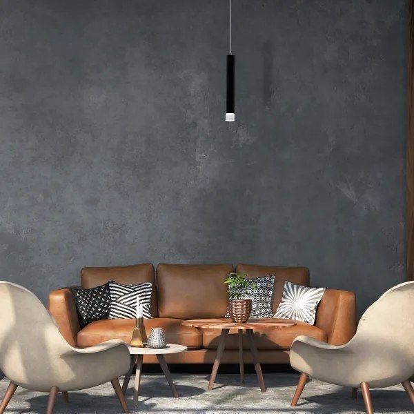 LED Csillár zsinóron CARBON LED/5W/230V