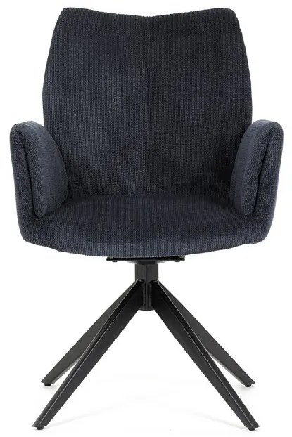 Étkezőszék kék szövetkárpittal. HC-993 BLUE2