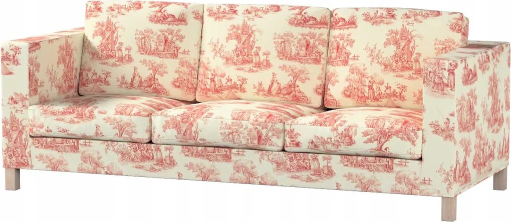 Dekoria Karlanda 3 személyes kinyitható kanapé huzat Ikea