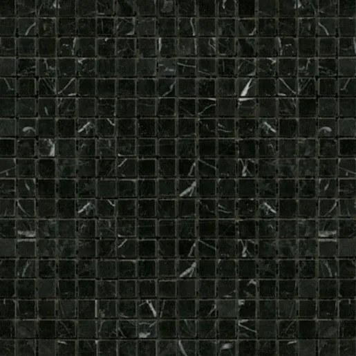 Kőmozaik Premium Mosaic Stone fekete 30x30 cm fényezett STMOS15BKP