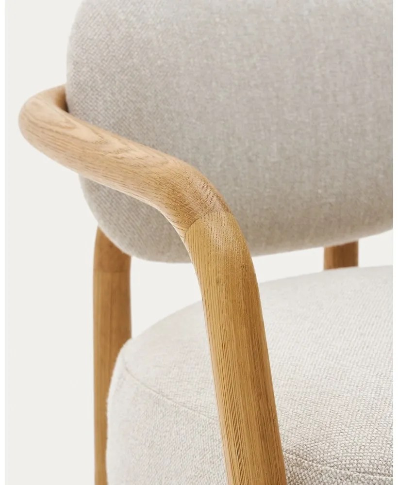 Bézs fotel Melqui – Kave Home