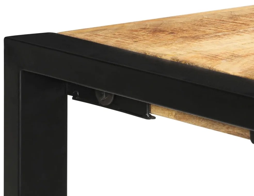 tömör mangófa tálalóasztal 110 x 35 x 76 cm