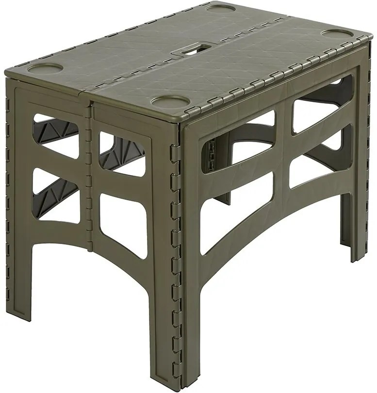 Keeeper Összecsukható kültéri asztal Timo L Olive, L