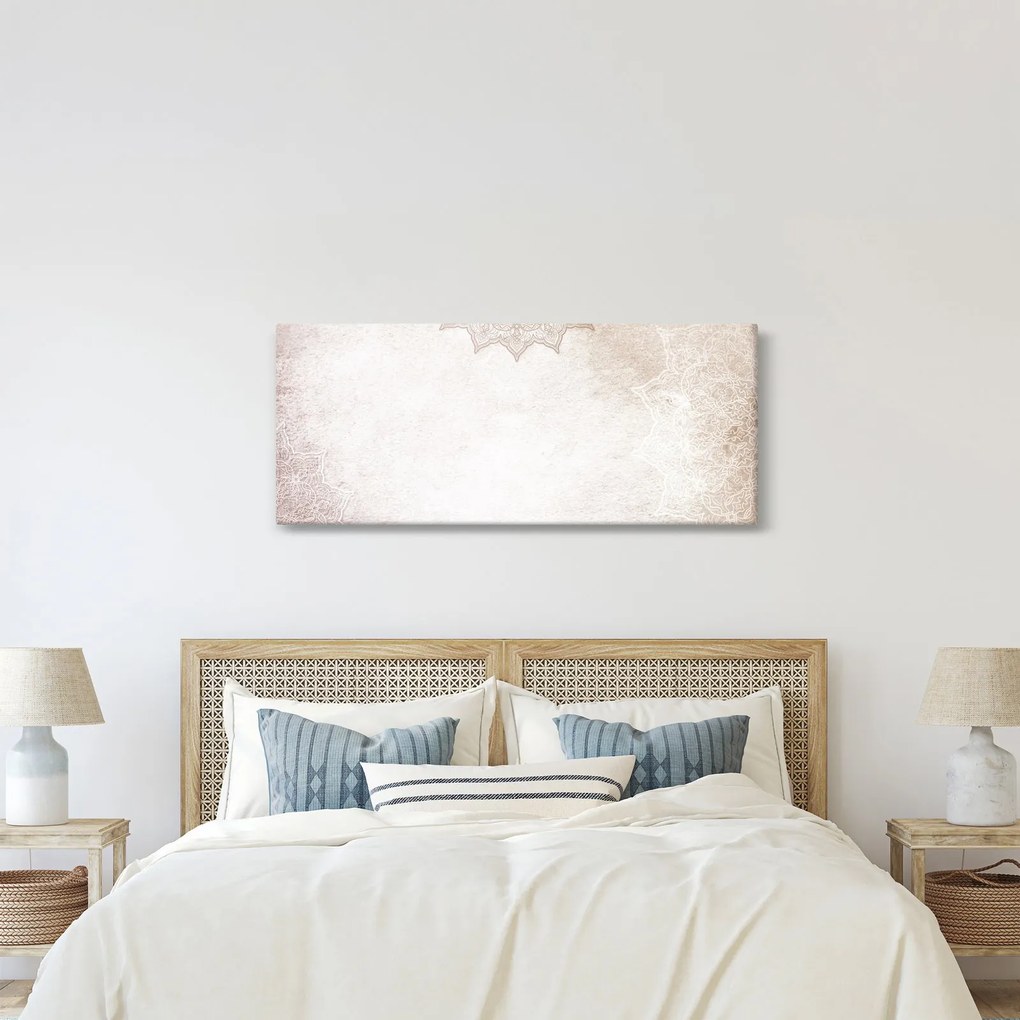 Kép - Mandalák a falban (120x50 cm)