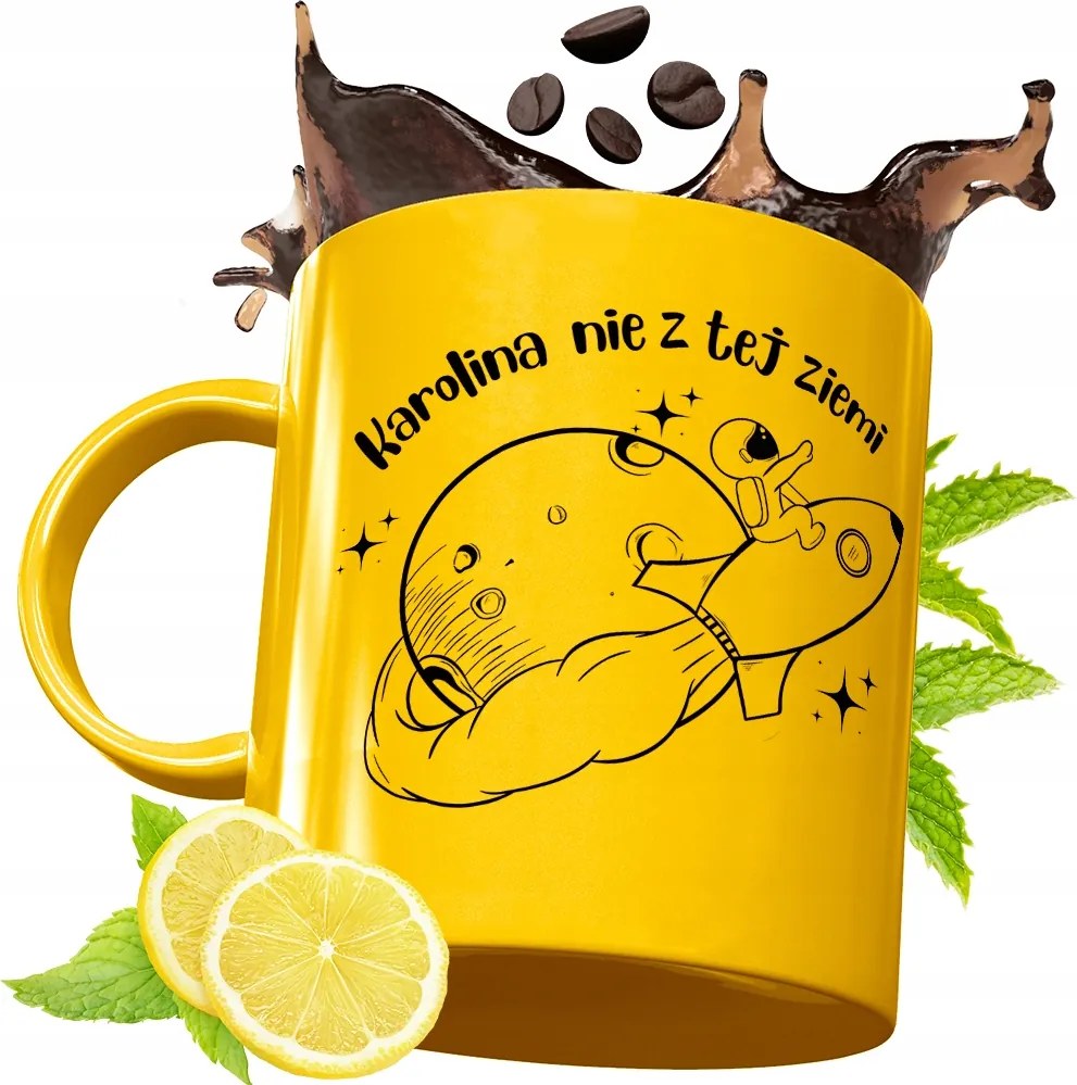 Arany Prémium Bögre Karolina Születésnapra Ajándék Nyomtatott