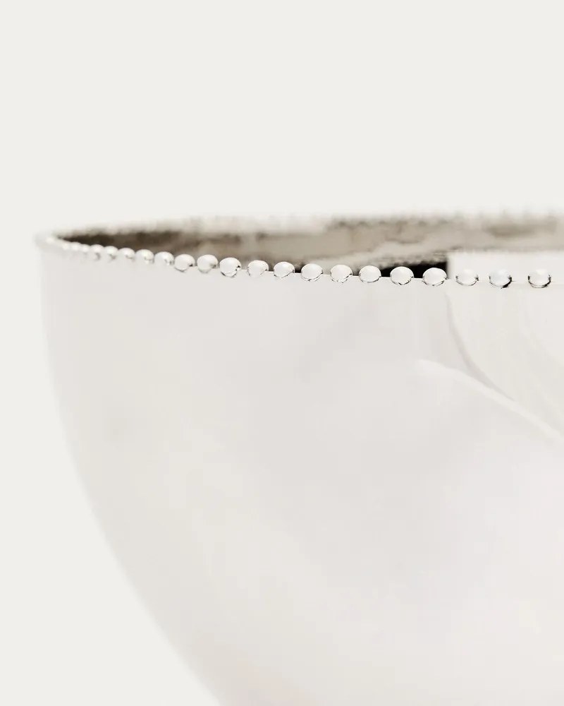 Ezüstszínű rozsdamentes acél tál ø 25,5 cm Nirela – Kave Home