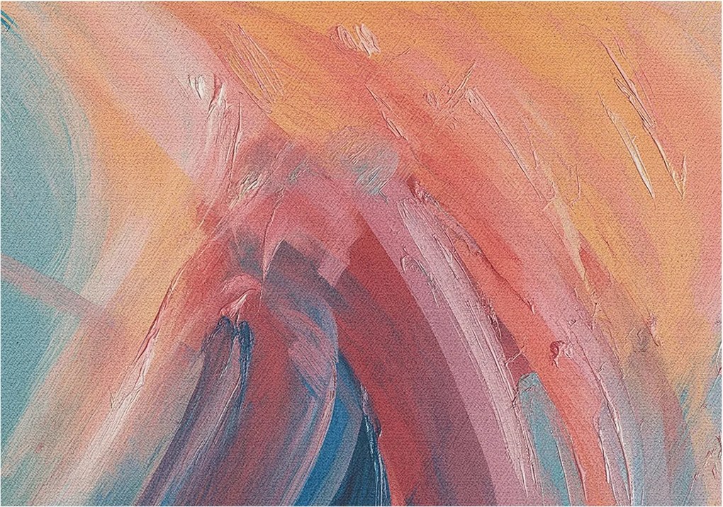 Fotótapéta Falra az előszoba konyhájába Színes robbanások 312x219 Ragasztó