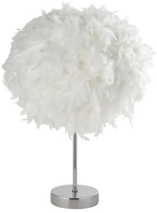 Searchlight EU60392CC - HATTIE asztali lámpa 1xE14/60W/230V