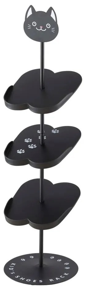 Fekete fém gyerek cipőtartó Kid's Shoe Rack – YAMAZAKI