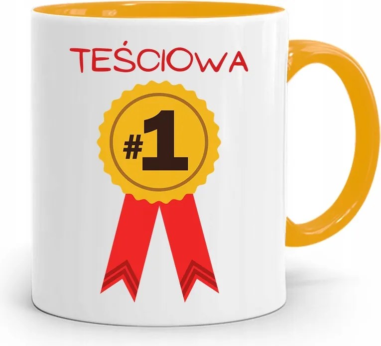 Anyós Sárga Bögre Anyós Első Számú, fényképes nyomattal