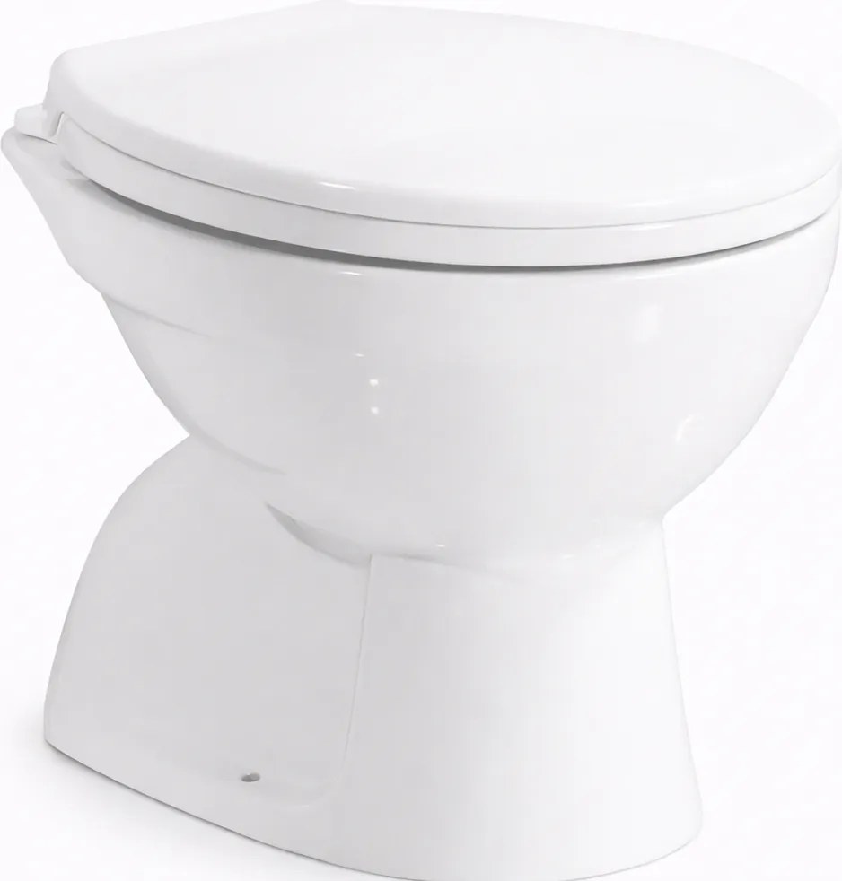 EUROPA || mélyöblítéses WC csésze, kerámia, fehér, alsó kifolyású