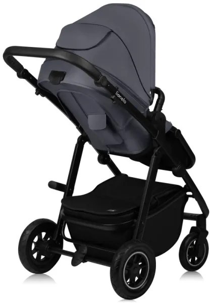 Lionelo - AMBER PLUS 3 az 1-ben kombinált babakocsi, grafit